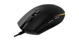 910-005823, Wired Gaming Mouse G102 8000dpi Optical Black, Logitech