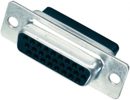 09563004701, D-Sub high density socket Poles 44 Female, Harting