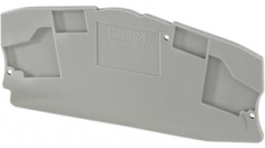 3034426, End plate, grey, Phoenix Contact