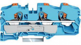2216-1304, Feedthru Terminal, Cage Clamp, 3 Poles, 0.5 ... 16mm\x1a, Wago