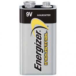 INDUSTRIAL 9V [12 шт], Primary battery 9 V, 6LR61, Energizer