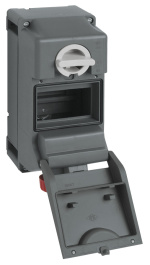 TM 3274KIR, TM..IR/KIR, sockets, interlocked socket-outlets, with compartment, ILME