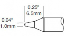 CVC-7CN0010P, Soldering cartridge Conical 1 mm 390 °C, Metcal