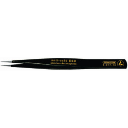 AA SA ESD / 5-077-13, ESD ESD Assembly Tweezers for SMD 130 mm, Bernstein