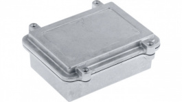 RND 455-00615, Sealed Metal Enclosure, Light Grey, 112 x 152 x 55 mm, Aluminium Alloy / ADC12,, RND Components