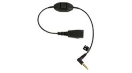 8800-00-103, Jabra QD Cable, QD - 3.5 mm Plug, 340mm, Jabra