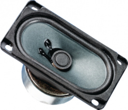 SC 5.9, 8 OHM, Oval full-range speaker, 193 Hz, 8 Ohm, 15 W, 10 W, Visaton