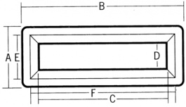 BEZEL 140-3, Display frame, RMF Products