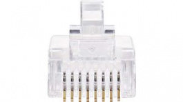 CCGP89300TP [10 шт], RJ45 Plug, CAT5, UTP, Solid Cable, Pack of 10 pieces, Nedis (HQ)