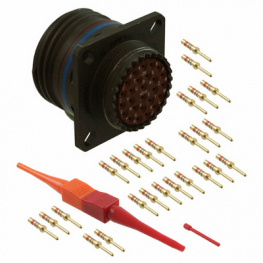 D38999/20WE26PN, Appliance plug with flange 26P, Amphenol