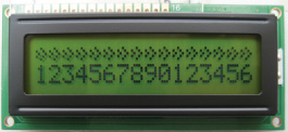 DEM 16216 SYH-LY-CYR22, Дисплей: LCD; алфавитно-цифровой; STN Positive; 16x2; LED; PIN: 16, Display Elektronik