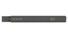 05018142001, Bit, Slotted, 6.5 mm, 70mm, Wera Tools
