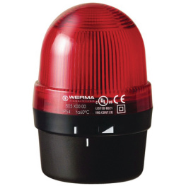 807 100 68, Flashlight, red, WERMA Signaltechnik