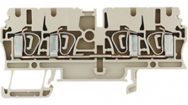 1608570000, ZDU 2.5/4AN terminal block z series tension clamp, 0.5...2.5 mm2 800 vac 24 a da, Weidmuller