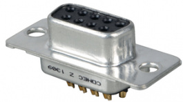 164B10019X, D-Sub connector 9P IP 67, Conec