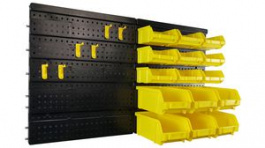 RND 600-00145, Wall Mounted Storage, 26 Pieces, 635x380x19mm, RND Lab