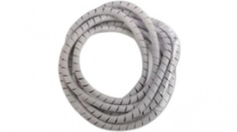 SBPE1.5 PE GY 30 [30 м], Spiral wrap tubing 1.6...8 mm Polyethylene (PE) Grey 30 m, HellermannTyton