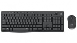 920-009800, Keyboard and Mouse, MK295, US English with €, QWERTY, Wireless, Logitech