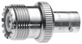 31 BNC-UHF-0-1/0-- NE, Adapter BNC female/UHF female, Huber+Suhner