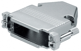 DB-15-G-MET, D-Sub metal hood 15P, -