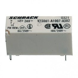 2-1393222-0, V23061-A1005-A302 PCB power relay 12 VDC 220 mW, Schrack / TE