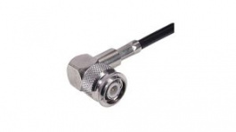 16 TNC-50-3-18/133 NE, RF Connector, TNC, Brass, Plug, Right Angle, 50Ohm, Crimp Terminal, Huber+Suhner