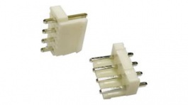 RND 205-00983, Straight Plug Pin Header, PCB - Through Hole, 1 Rows, 4 Contacts, 3.96mm Pitch, RND Connect