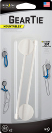 GearTie Mountables 4 Inch White, Gear tie, Nite Ize