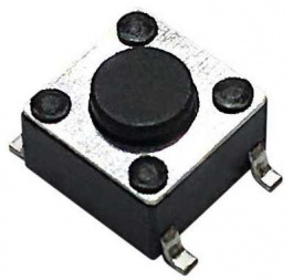 RND 210-00208, PCB Tactile Switch , 50 mA, 12 VDC, RND Components