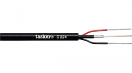 C224 [100 м], Combi-cable&nbsp;&nbsp; 1 x 0.08 (75Ohm) /&nbsp;&nbsp; 2 x 0.22 mm2 75 Ohm, Tasker