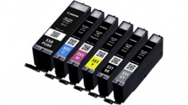 6496B005, Ink cartridge multipack Black / Cyan / Grey / Magenta / Yell, CANON