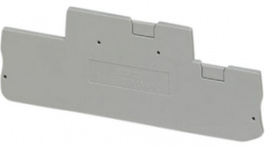 3213894, End plate, grey, Phoenix Contact