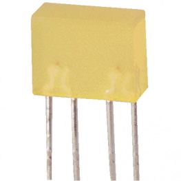 L-835/2YDT, LED Light Bars yellow 5 x 10 mm, Kingbright