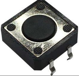 RND 210-00198, PCB Tactile Switch , 50 mA, 12 VDC, RND Components