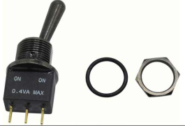 RND 210-00475, Toggle Switch, On-None-On, PC Thru-hole, RND Components