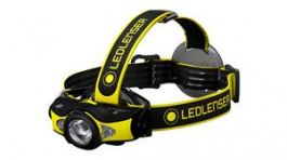 IH11R, Rechargeable Headlight, Yellow Box 1000lm IP54 Black / Yellow, LED Lenser