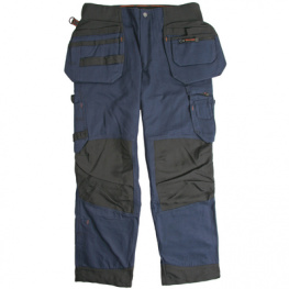 675070869-C48, Tool Pocket Trousers, Carpenter ACE Size C48/M blue, Bjornklader