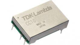 CC-10-2412SF-E, DC/DC converter 1, 24 V, 12 VDC, 1000 mA, 35.56 x 8.51 x 22.6 mm, TDK-Lambda