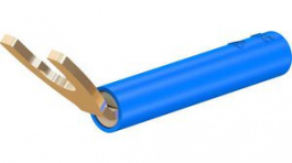 23.0440-23, Cable Lug Adapter 4mm Blue 20A 1kV Gold-Plated, Staubli (former Multi-Contact )
