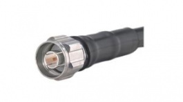 22660143, RF Connector, N-Type, Brass, Plug, Straight, 50Ohm, Crimp Terminal, Huber+Suhner