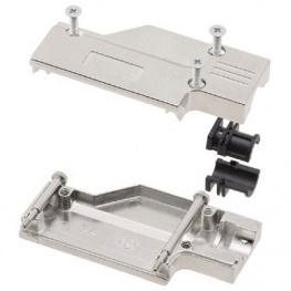 MHDCMR25-RA-K, D-Sub metal hood Poles 25, MH Connectors