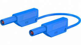 SLK410-E/N/SIL 100Cm blAU/blUe, Test lead 100 cm blue, Staubli (former Multi-Contact )