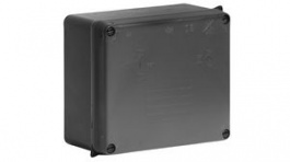 817N, Junction Box 145x165x84mm Black Thermoplastic IP65, WISKA LTD