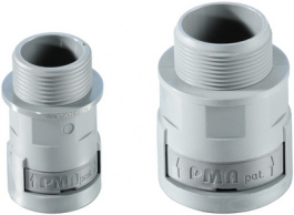 SVND-M506GT, Fitting straightNW36 grey, PMA AG (Cable protection)