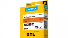 1868766, XTL all-purpose vinyl label, Dymo