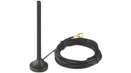 ANT-WCDMA-AHSM-04-2.5m, Omni-Directional Antenna, 850/900/1800/1900/2100 MHz, Moxa