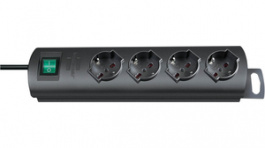 1153305124, Outlet Strip, 4xType L / ITA/GER, 1.5 m, Brennenstuhl