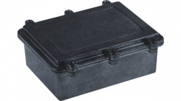 RND 455-00631, Sealed Metal Enclosure, Black, 152 x 200 x 75 mm, Aluminium Alloy / ADC12, IP67, RND Components