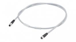 6ES7194-2LH03-1AA0, Power Cable, M8 Plug, M8 Socket, 4-Pin, for ET 200 AL, 300mm, Siemens