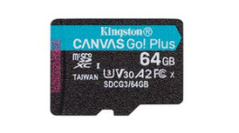 SDCG3/64GBSP, Memory Card microSDXC 64GB 10/A2/U3/UHS-I/V30, Kingston